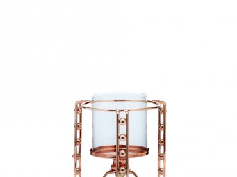 AK.JE0074 BRONZ EMBER MUMLUK 13*13*16 CM